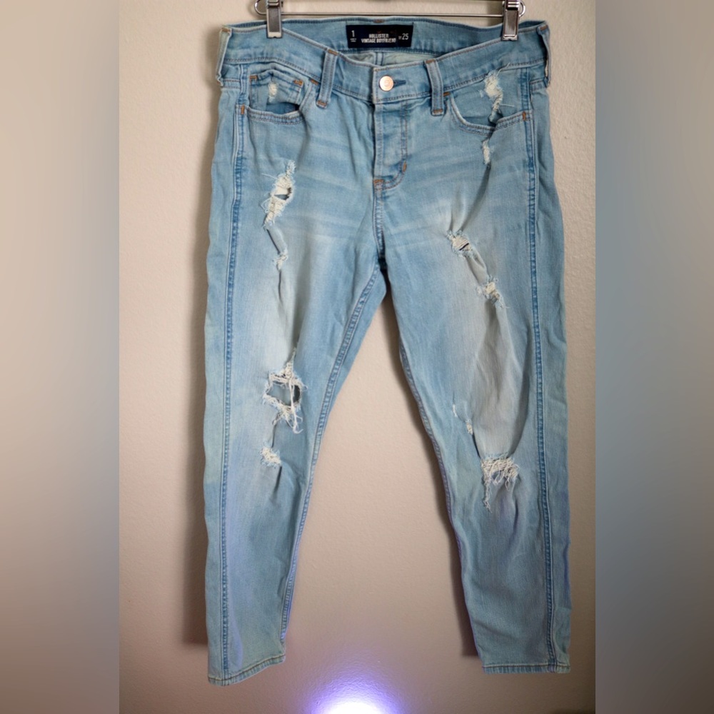 Hollister Vintage Boyfriend Jeans Size 1
